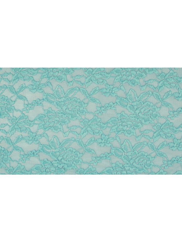 EXKLUSIVE BI-STRETCH SPITZE BLUMENMUSTER
