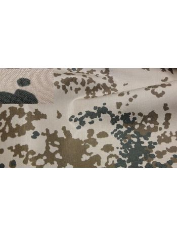 CORDURASTOFF CAMOUFLAGE WASSERDICHT BUNDESWEHR WÜSTE - braun/grün/beige