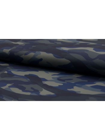 HOCHWERTIG BAUMWOLLE PU-LEDER STOFF CAMOUFLAGE